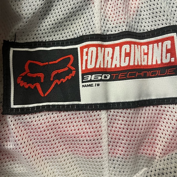 Fox Racing Inc 360 Men's Motocross Motorcycle Pants Rubber Logo Sz 30 - Picture 7 of 10